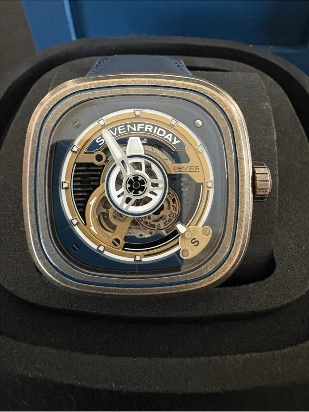 SevenFriday PS1/04 Yacht Club III Limited Edition 500 Automatic Watch Full Set